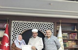 Alanya’da farklı ülkelerden 20 kişi İslamiyet’i...