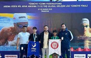 Aliağalı yüzücüler Türkiye finalinde zirvede