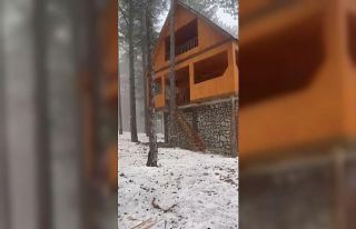 Amanoslar’da kışın ilk habercisi: Zorkun Yaylası...