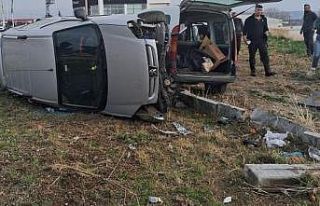 Amasya’da kamyonetler çarpıştı: 4 yaralı