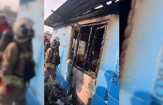 Antakya’da müstakil ev yandı