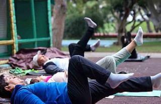 Antalyalılar güne sporla başlıyor: Sabah sporlarına...