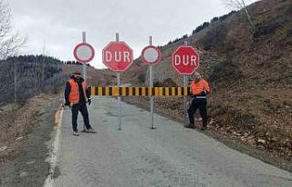 Ardanuç-Ardahan kara yolu kış boyunca ulaşıma...