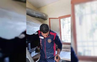 Arsuz’da kuş kurtarma operasyonu