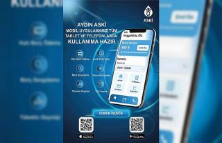 ASKİ Mobil Uygulaması Aydınlıların hizmetinde