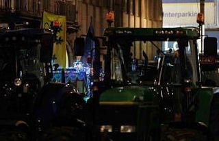 Avrupalı çiftçilerden AB zirvesinin yapıldığı...