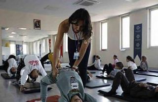 Aydın Büyükşehir Belediyesi’nin jimnastik eğitimleri...