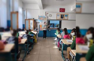 Aydın’da öğrenciler yaban hayatı ve doğayı...