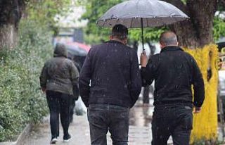 Aydın’da yağış akşam saatlerine kadar sürecek