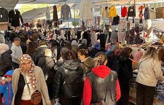 Aydın’ın tarihi Salı Pazarı’nda yıl sonu...