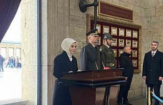 Bakan Göktaş’tan Anıtkabir’e ziyaret