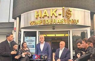 Bakan Işıkhan: "(HAK-İŞ ile görüşme) görüşmeler...