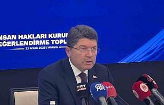 Bakan Tunç: "Hedefimiz, anayasa borcumuzu milletimize...