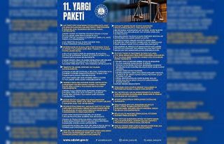 Bakan Tunç: "Kanun teklifinin yasalaşma sürecinde...