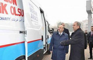 Balıkesir’de Mobil İkram Aracı hizmete alındı