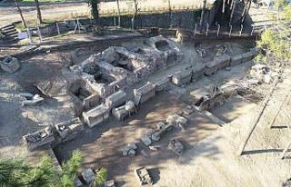 BARÜ’nün çalışmalarıyla Tios Antik Kenti’nde...