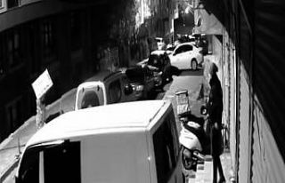 Başakşehir’de apartmandan kendi eşyasını alıyormuş...