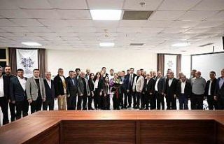 Başkan Çerçioğlu, Kuyucak muhtarları ile bir...