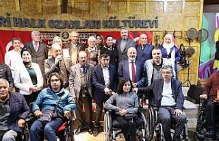 Başkan Çolakbayrakdar, engellilerin gönüllerine...