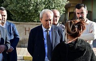 Başkan Kocagöz’den evi yanan vatandaşa destek...