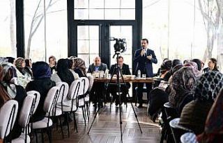 Başkan Taşkın, AK Parti Kadın Kolları Mahalle...