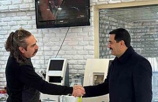 Başkan Taşkın’dan esnaf ziyareti