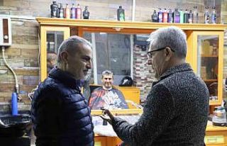 Başkan Tetik’ten Nazilli esnafına yeni yıl kutlaması