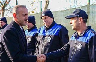 Başkan Yeğin, yeni yıl öncesi Sancaktepe Belediye...