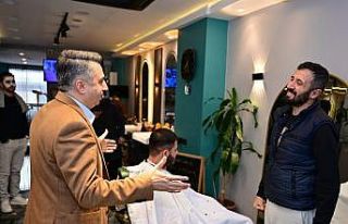 Başkan Yılmaz’dan komşu ziyareti