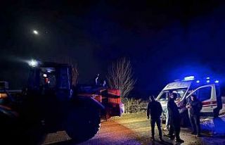 Batman’da hasta almaya giderken yolda kalan ambulansı...