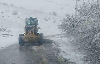 Battalgazi Belediyesi’nden kar yağışına karşı...