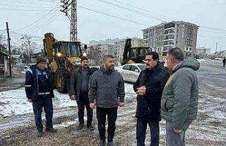 Battalgazi’de Başkan Taşkın ekiplerle birlikte...