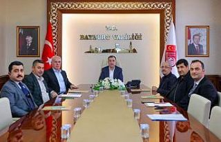 Bayburt’ta ekonomik yatırımlar değerlendirildi