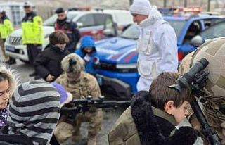 Bayburt’ta jandarmanın kullandığı yerli ekipmanlar...