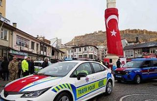 Bayburt’un güvenlik filosuna 34 yeni araç eklendi