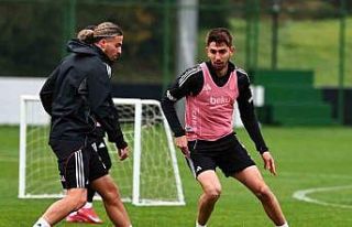 Beşiktaş’ta Trabzonspor maçı hazırlıkları...