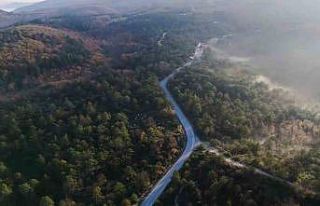 Biga’da 43 kilometrelik asfalt yol çalışması...