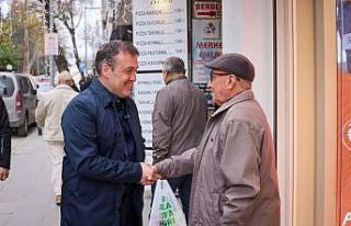 Bilecik esnafından Vali Sözer’e ilgi