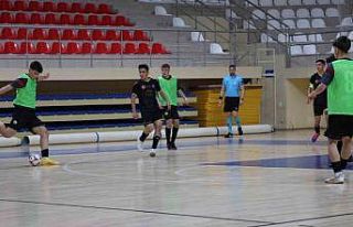 Bilecik’te genç erkekler futsal müsabakaları...