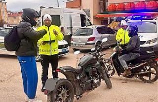 Bilecik’te motosiklet ve ATV sürücülerine trafik...