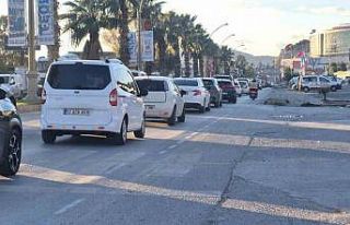 Bodrum’da yeni yıl trafiği: "Uzun araç kuyrukları...