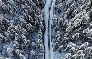 Bolu’nun yüksekleri beyaza büründü
