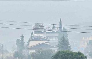Bozdoğan sise teslim oldu, görüş mesafesi düştü