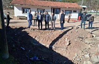 Bozüyük’te içme suyu altyapı çalışmaları...