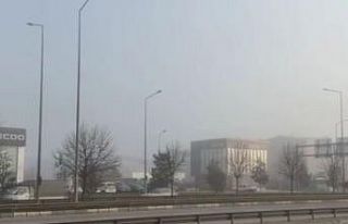 Bursa-Balıkesir yolunda yoğun sis etkili oldu