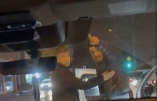 Bursa’da korku dolu anlar: Agresif sürücü küçük...