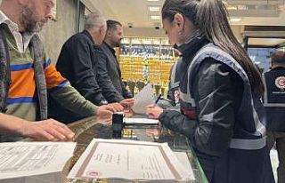 Bursa’da kuyumculara şok baskın: 82 kuyumcuya...