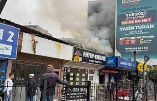 Bursa’da pide imalathanesinde yangın paniği