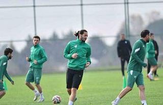 Bursaspor Mardin 1969 Spor maçı hazırlıklarını...