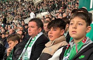 Bursaspor sevgisi çocukların kalplerine işlendi